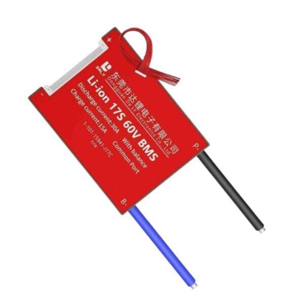 DALY BMS 17S 60V Lithium ion 30A Common Port Battery protection module.