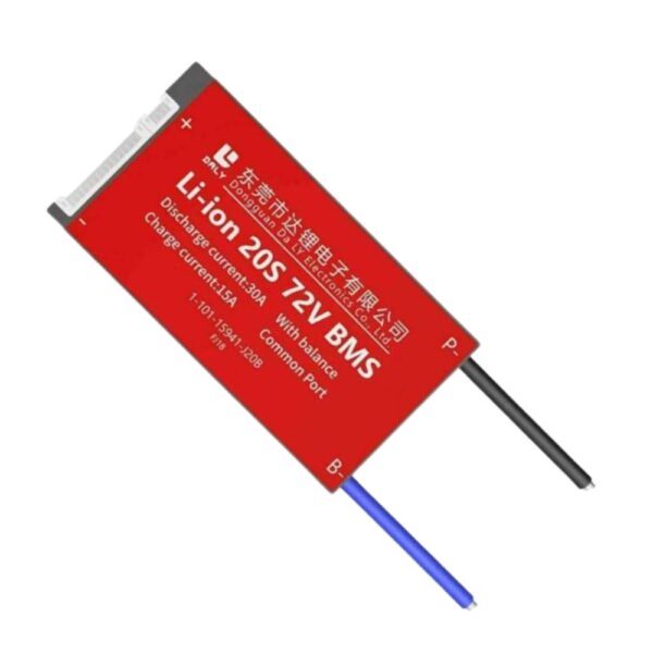 DALY BMS 20S 72V Lithium ion 30A Common Port Battery protection module.