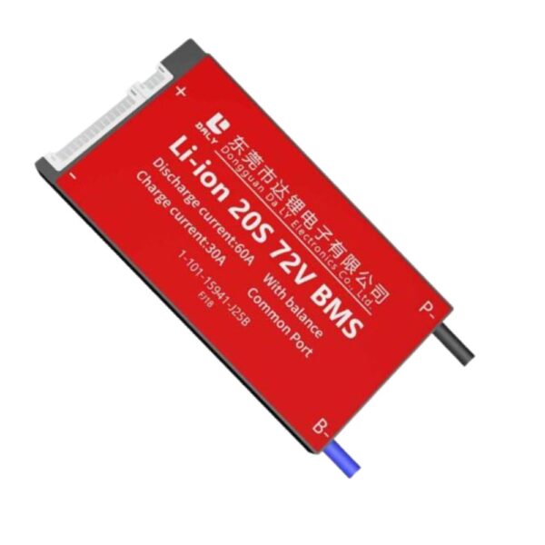 DALY BMS 20S 72V Lithium ion 60A Common Port Battery protection module.