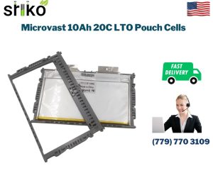 Microvast 10Ah 20C LTO Pouch Cells