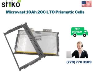 Microvast 10Ah 20C LTO Prismatic Cells