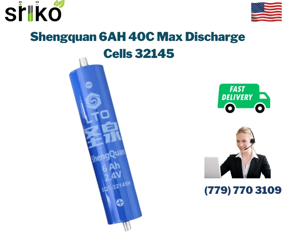 Shengquan 6AH 40C Max Discharge Cells 32145