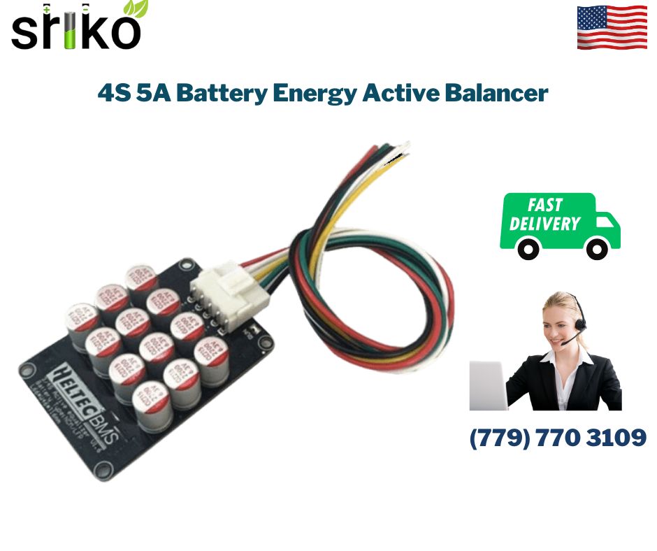 4S 5A Battery Energy Active Balancer