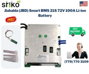 Jiabaida (JBD) Smart BMS 21S 72V 100A Li-ion Battery Protection Module with Bluetooth Dongle BMS