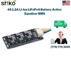 4S 1.2A Li-ion LiFePo4 Battery Active Equalizer BMS