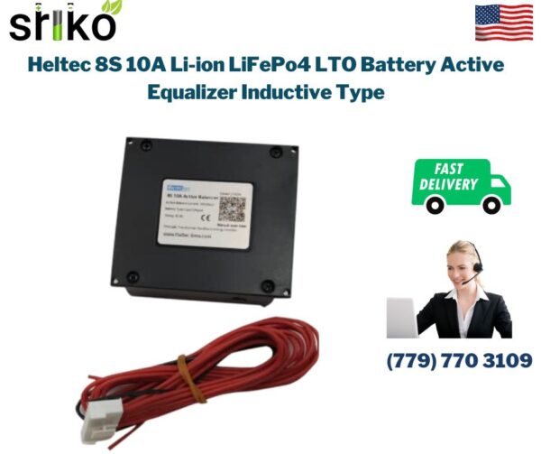 Heltec 8S 10A Li-ion LiFePo4 LTO Battery Active Equalizer Inductive Type