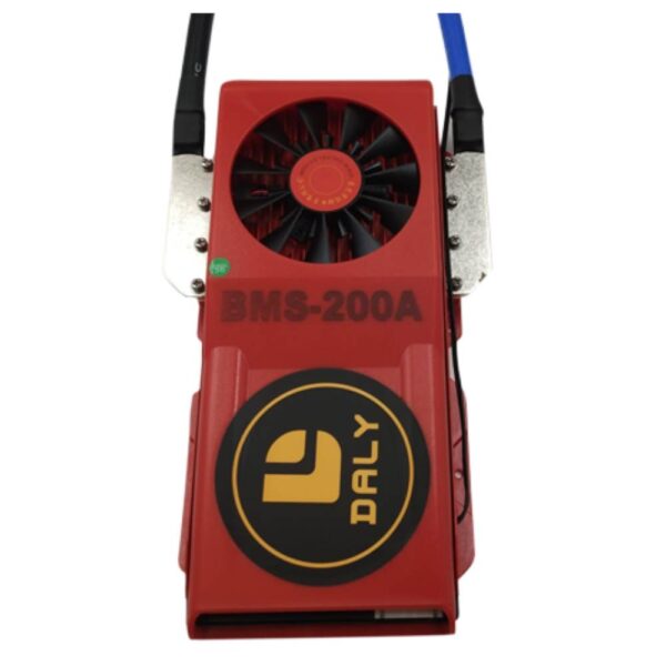 DALY Smart BMS 8S 24V 200A LiFePo4 Battery Protection Module with Cooling Fan