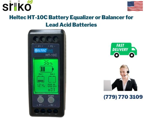 Heltec HT-10C Battery Equalizer for Lead Acid Batteries