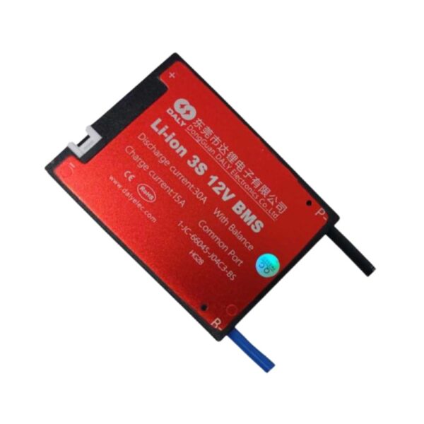 DALY BMS 3S 12V Lithium ion 30A Common Port Battery protection module.