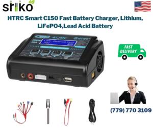 HTRC Smart C150 Fast Battery Charger, Lithium, LiFePo4,Lead Acid Battery