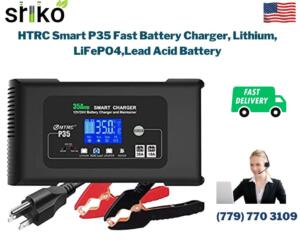 HTRC Smart P35 Fast Battery Charger, Lithium, LiFePo4,Lead Acid Battery