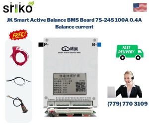 JK Smart Active Balance BMS Board 7S-24S 100A 0.4A Balance current with UART/RS485