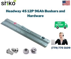 Headway 4S 12P 96Ah Busbars and Hardware