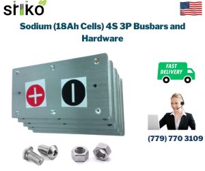 Sodium (18Ah Cells) 4S 3P Busbars and Hardware