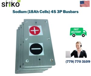 Sodium (18Ah Cells) 4S 3P Busbars