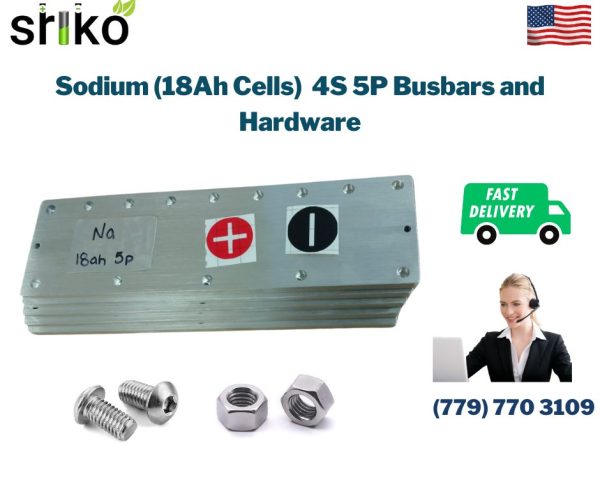 Sodium (18Ah Cells) 4S 5P Busbars and Hardware