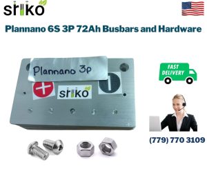 Plannano 6S 3P 72Ah Busbars and Hardware