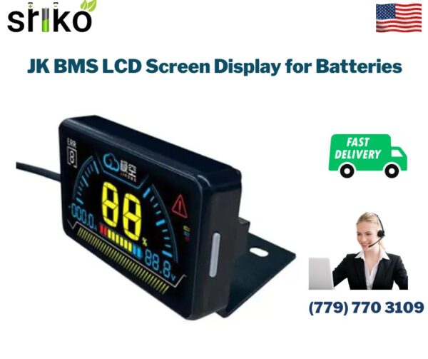 JK BMS LCD Screen Display for Batteries