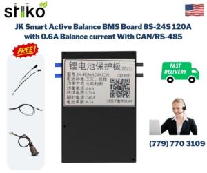 JK Smart Active Balance BMS Board 8S-24S 120A With 0.6A Balance current With CAN/RS485