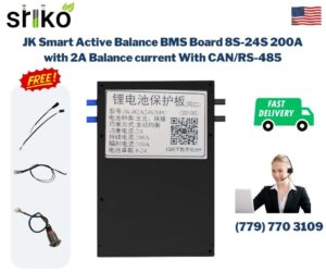 JK Smart Active Balance BMS Board 8S-24S 200A with 2A Balance current With CAN/RS485