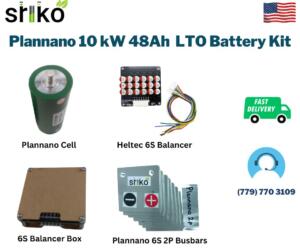 Plannano 10 kW 48Ah LTO Battery Kit
