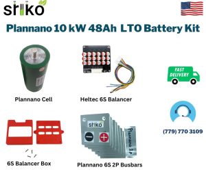Plannano 10 kW 48Ah LTO Battery Kit
