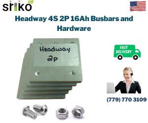 Headway 4S 2P 16Ah Busbars and Hardware