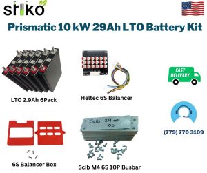 Prismatic 10 kW 29Ah LTO Battery Kit