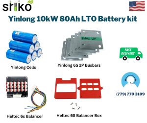 Yinlong 10kW 80Ah LTO Battery kit