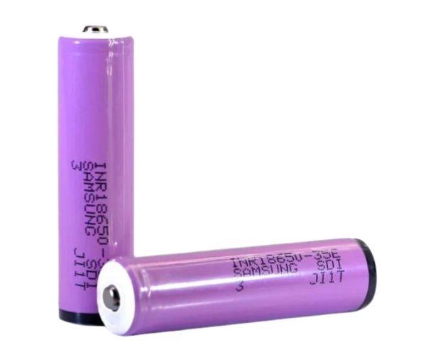 Samsung 35E 18650 3500mAh 8A Protected Button Top Battery