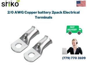 2/0 AWG Copper battery 2pack Electrical Terminals