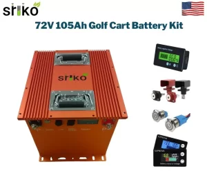 72V 105Ah Golf Cart Battery Kit (No Cells and BMS)