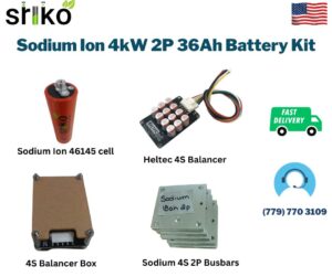 Sodium Ion 4kW 2P 36Ah Battery Kit