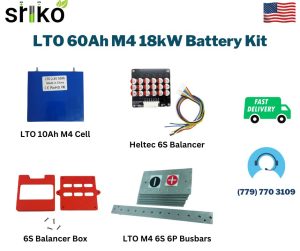LTO 60Ah M4 18kW Battery Kit