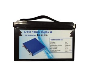LTO 8kW Battery Pack (600A) With 10Ah LTO Cells
