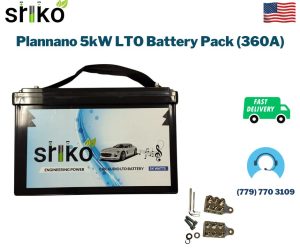 Plannano 5kW LTO Battery Pack (360A)