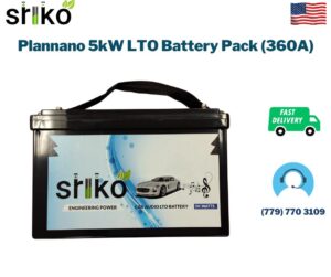 Plannano 5kW LTO Battery Pack (360A)