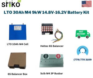 LTO 30Ah M4 9kW 14.8V-16.2V Battery Kit