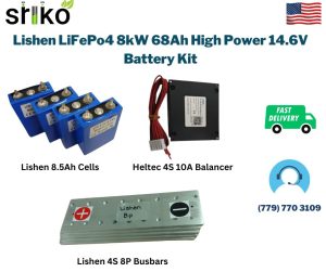 Lishen LiFePo4 8kW 68Ah High Power Battery Kit