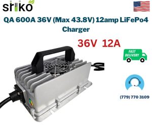 QA 600A 36V (Max 43.8V) 12amp LiFePo4 Charger