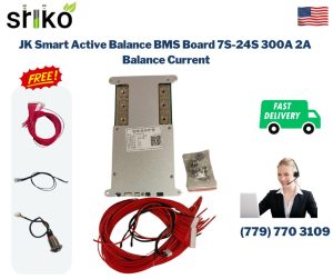 JK Smart Active Balance BMS Board 7S-24S 300A 2A Balance Current with UART/RS485