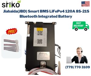Jiabaida(JBD) Smart BMS LiFePo4 120A 8S-21S Bluetooth Integrated Battery
