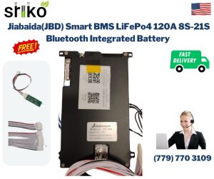 Jiabaida(JBD) Smart BMS LiFePo4 120A 8S-21S Bluetooth Integrated Battery