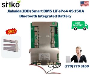 Jiabaida(JBD) Smart BMS LiFePo4 4S 150A Bluetooth Integrated Battery