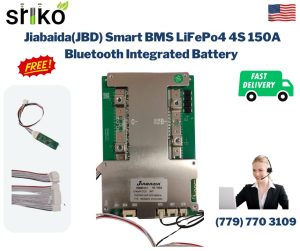 Jiabaida(JBD) Smart BMS LiFePo4 4S 150A Bluetooth Integrated Battery