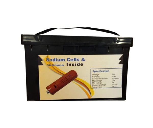 Sodium 8kW Battery Pack (with 18Ah Sodium Cells)