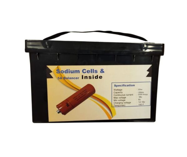 Sodium 12kW Battery Pack (with 18Ah Sodium Cells)