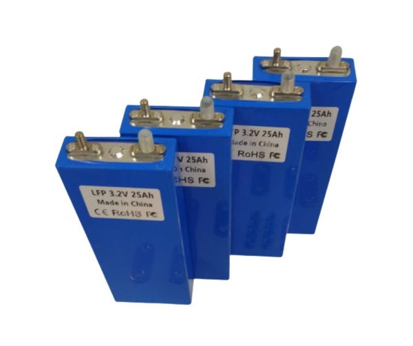 4 Pack 3.2V 25Ah LiFepo4 Prismatic Lithium Battery - Image 3
