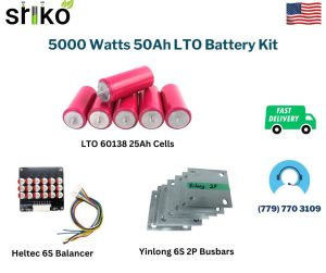 5000 Watts 50Ah LTO Battery Kit
