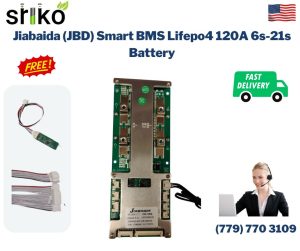 Jiabaida (JBD) Smart BMS Lifepo4 120A 6s-21s Battery Protection Module with Bluetooth Dongle BMS